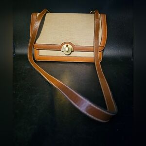 Hermes Tan and Brown‎ Crossbody Bag